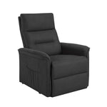 Astra Fabric Recliner - Grey
