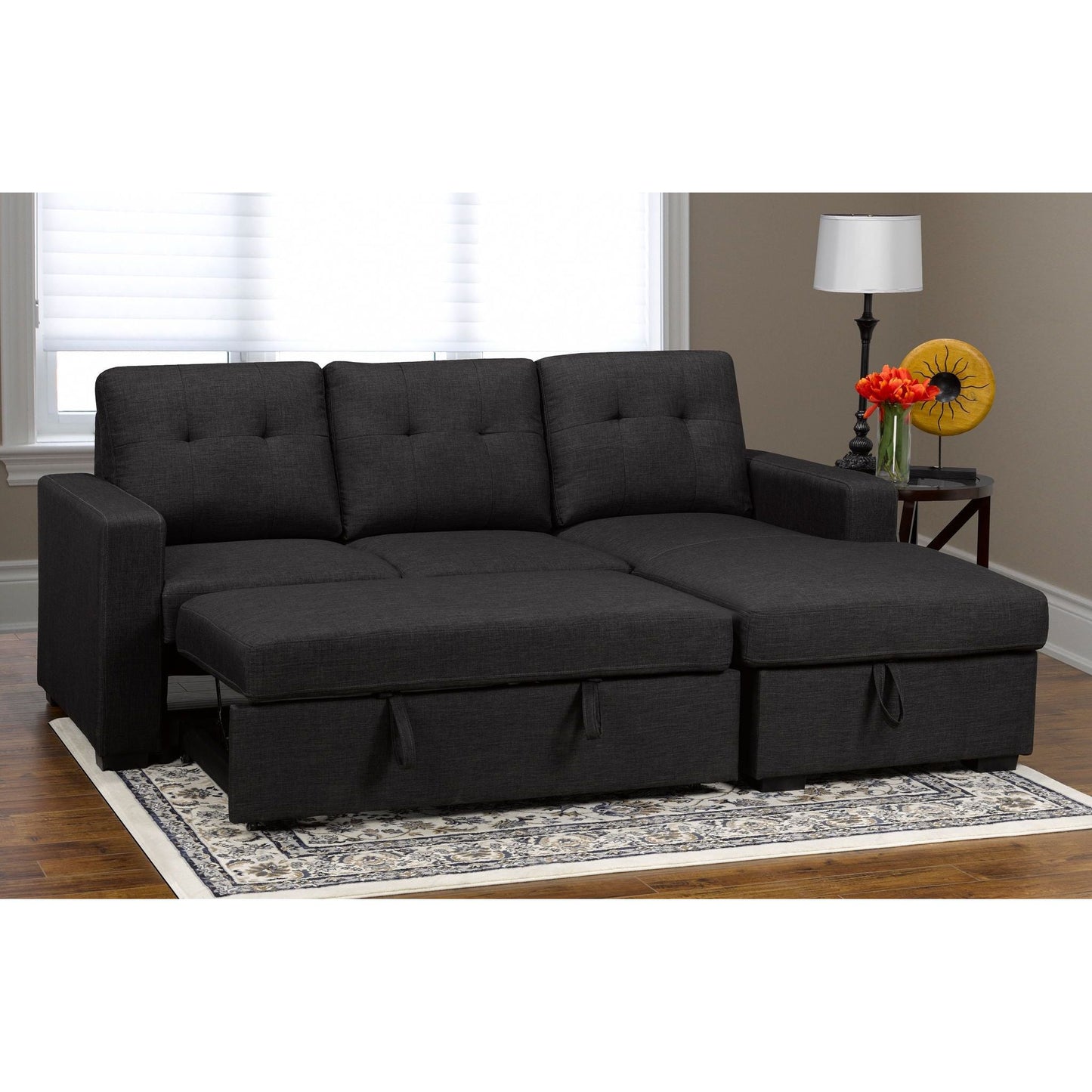 Reid Reversible Sofa Bed - Grey
