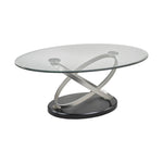 Kobe Coffee Table - Black/Silver
