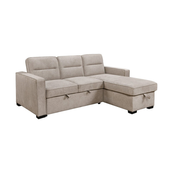 Kora Sectional Sleeper - Taupe