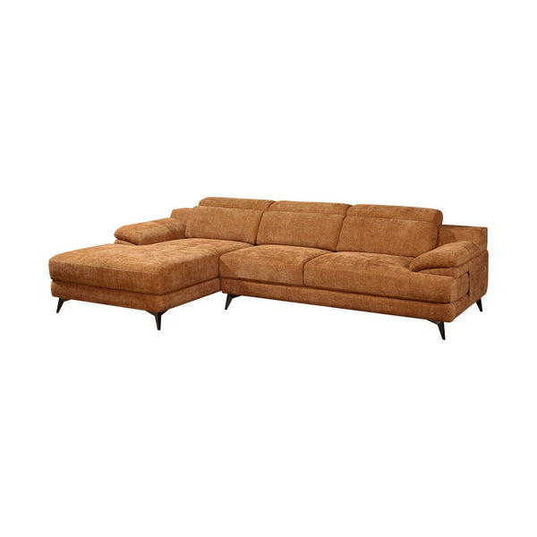 Lumo Sectional - Burnt Orange
